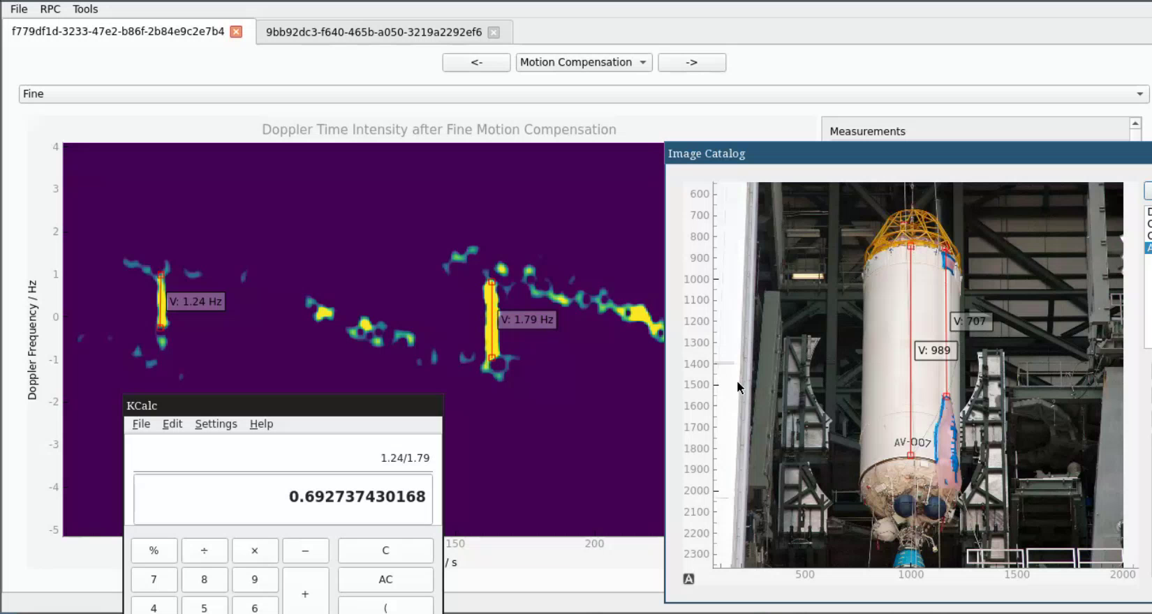 Comparing morphological features of a Centaur V rocket body with a target (known to be a Centaur V rocket body)